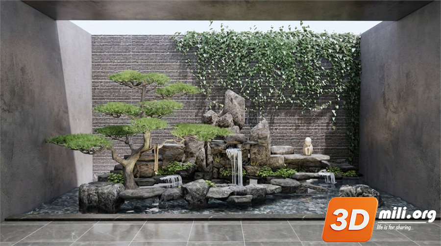 Rockery Skp Files